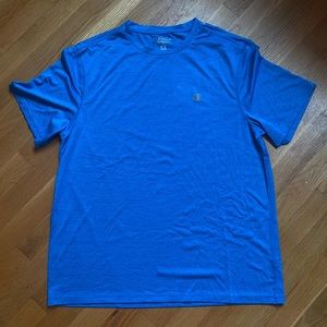 Champion Men’s Blue Athletic Short Sleeve T-Shirt